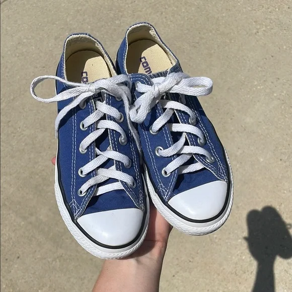 Converse Kids Sneakers - Blue and White - Picture 1 of 5